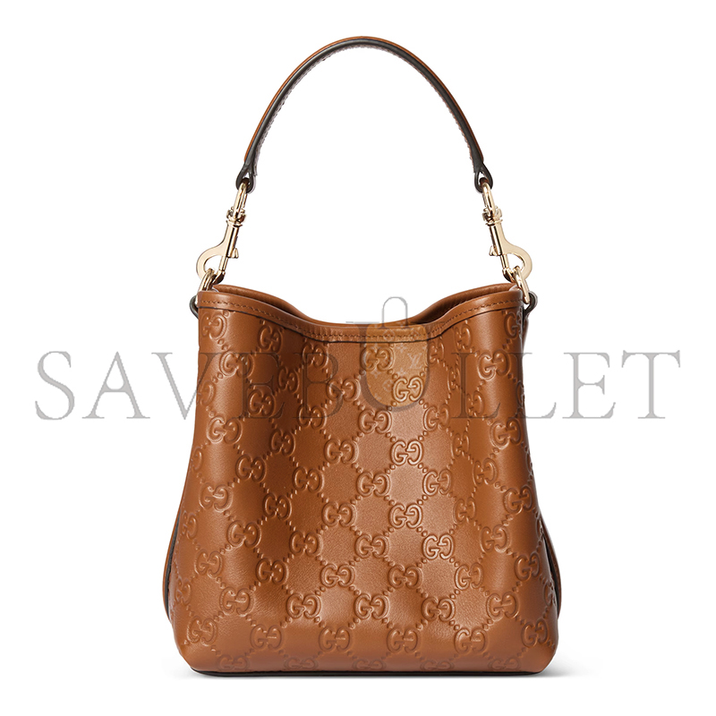 G*u*i gg emblem small bucket bag ‎815118 (19*18*11cm)